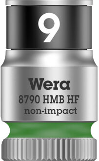 Wera 8790 HMB HF 05003743001 Inbusdop Dopsleutelinzetstuk 9 mm 3/8 (10 mm)