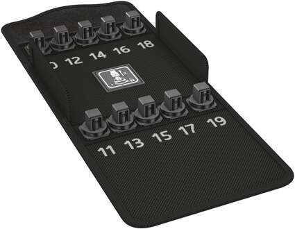 Wera 9408 Textiel Box 8790 HMC HF 1, leeg, 152 x 126 x 45 mm - 05136457001