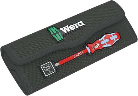 Wera 9476 vouwetui voor max. 8-delige Kraftform Kompakt VDE Stainless sets, leeg, 180 x 80 mm - 05136539001
