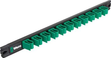 Wera 9610 Joker magneetstrip, voor max. 11 steeksleutels, leeg, 30 x 370 mm - 05136413001