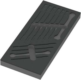 Wera 9830 Schuimrubberen inzetstuk voor 6000 Joker Set 1, zonder gereedschap, 172 x 30 x 392 mm - 05137330001