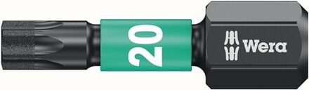 Wera Bit | T20 lengte 25 mm | 1/4 inch C6,3 | impaktor, DC | 10 stuks - 05157624001