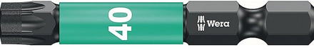 Wera Bit | T40 lengte 50 mm | 1/4 inch E6,3 | impaktor, DC | box met 5 bits | 1 stuk - 05157667001 - 05157667001