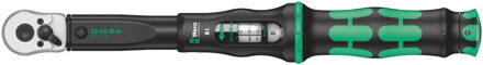 Wera Click-Torque B 1 05075610001 Momentsleutel Met omschakelbare ratel 3/8 (10 mm) 10 - 50 Nm