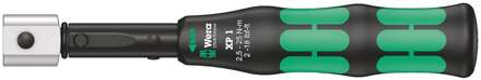 Wera Click-Torque XP 1 draaimomentsleutel met standaardinstellingen voor insteekgereedschappen, 2,5-25 Nm, 2,5 Nm, 9x12 x 2,5 Nm x 2.5-25 Nm