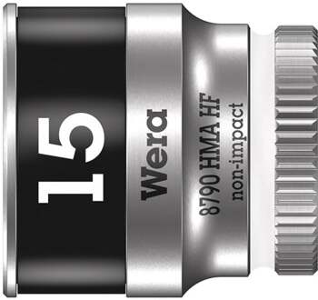 Wera Dopsleutelbit | 1/4 inch 6-kant | sleutelwijdte 15 mm | lengte 23 mm | 1 stuk - 05003010001 05003010001