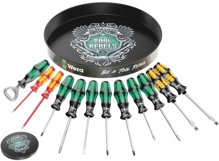 Wera Eén rondje schroevendraaiers