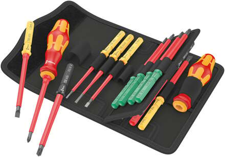 Wera Kraftform Kompakt VDE 17 Universal 1 Tool Finder, 17-delig - 05006611001