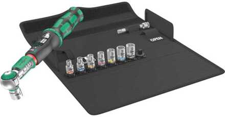 Wera Safe-Torque A 1 Set 1, 1/4" vierkant, 2-12 Nm, 10-delig Draaimomentsleutel