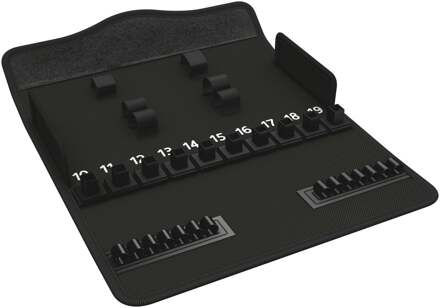 Wera Vouwetui voor Kraftform Micro-sets met hoogstens 12 delen, leeg, 235 x 115 mm - 1 stuk(s) - 05136470001