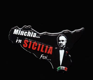 Wereld Reizen Koelkastmagneet Souvenir Italië Sicilia Hars Koelkast Sticker Keuken Accessoires Decoratie Thuis Relatiegeschenk Ideeën MDL-2