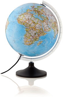 Wereldbol 11E Carbon Classic Blauw | National Geographic