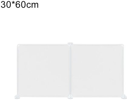 Werk Maaltijden Anti Droplet Baffle Veiligheid Office Classroom Eettafel Bureau Partitie Scherm Divider Board doorzichtig 30x60cm