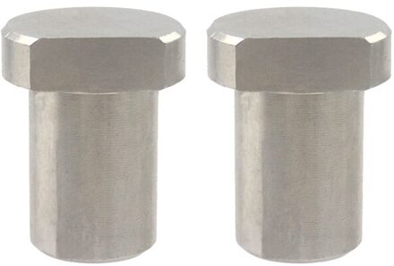 Werkbank Stop 20Mm Rvs Limiet Tenon Blok Fix Hoogte Desktop Tenon Houtbewerking Tafel Accessoires 2stk