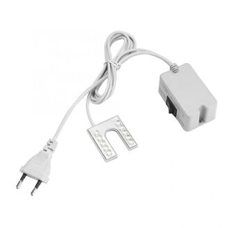 Werkbanken Super Heldere Magnetische Base Plug Oogbescherming Naaimachine Led U Type Flexibele Zwanenhals Voor Draaibanken Studio EU plug
