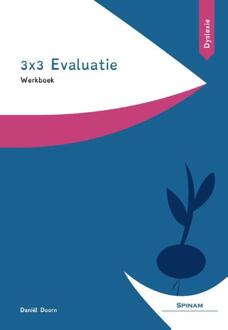 Werkboek 3x3 Evaluatie - Boek Daniël Doorn (9491996029)