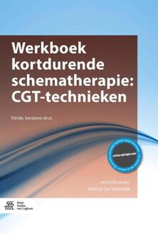 Werkboek kortdurende schematherapie: CGT- technieken - Boek Jenny Broersen (9036815835)