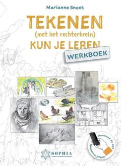 Werkboek Tekenen (met het rechterbrein) kun je leren -  Marianne Snoek (ISBN: 9789090360201)