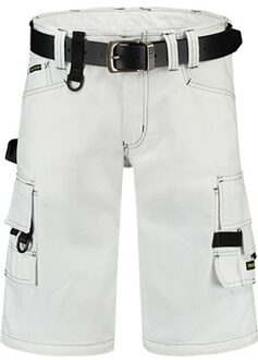 Werkbroek Canvas kort 502006 Wit - Maat 64