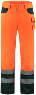 Werkbroek ISO20471 Bicolor 503002 Fluor Oranje / Groen - Maat 46