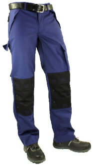 Werkbroek met kniestukken Blauw - NL:42 BE:36
