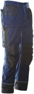 Werkbroeken met kniestukken JOBMAN Marineblauw/ZwartNL:62 BE:56