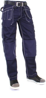 Werkbroeken met kniestukken KREB Workwear® EDWIN Vakmansbroek MarineblauwNL:48 BE:42