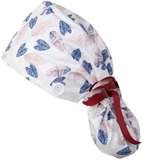 Werken Cap Verpleegkundige Accessoires Solid Print Werk Hoed Casual Unisex Cap Met Uniform Klinische Schoonheidsspecialiste zwart