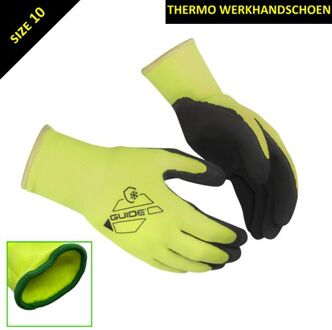 Werkhandschoen - Thermohandschoen - Gevoerd - Touchscreenfunctie - Maat 10