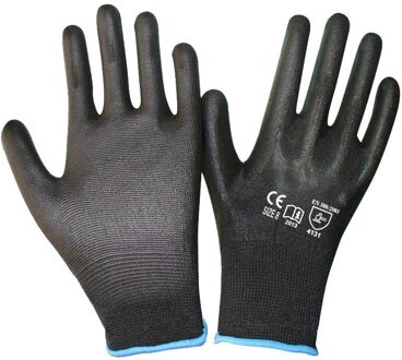 Werkhandschoen Zwart Maat 10 (L) WT13210