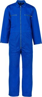 Werkoverall Heren GIJS met rits en borstzakken | Blauw Overall Kobaltblauw - NL:54 BE:48