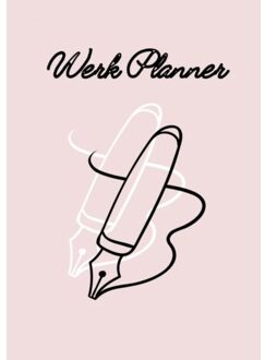 Werkplanner - To Do Planner - A4 ongedateerd Pink.