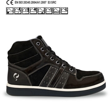 Werkschoen olympic black qs0200 Bruin - 39