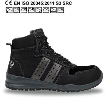 Werkschoen sport zwart/grijs - 46