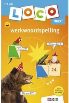 Werkwoordspelling / 7-9 Jaar - Loco Maxi