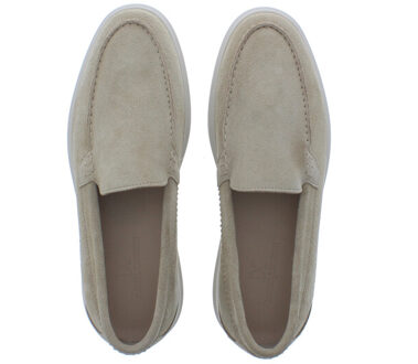 Werner suede loafer | heren | maat: | suede Beige - 41