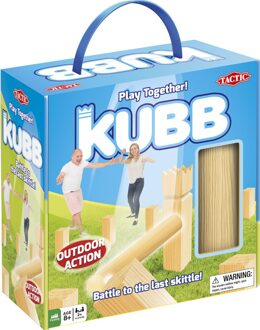 werpspel Kubb in Cardboard Box Multikleur