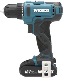 Wesco Accuboormachine Ws2404k2 - 18v - (2x 2,0ah)