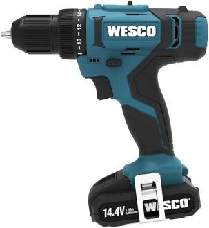 Wesco Accuboormachine Ws2723k2 - 14,4v - (2x 1,5ah)