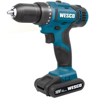 Wesco Accuboormachine Ws2906k2 - 18v - (2x 1,5ah)