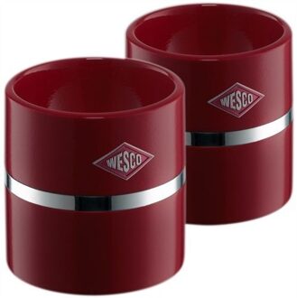 Wesco Eierdop Set Robijn Rood