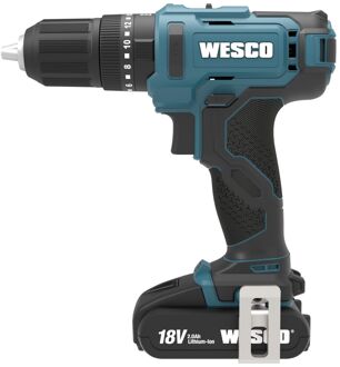 Wesco Klopboormachine Ws2405k2 - 18v - (2x 2,0ah)
