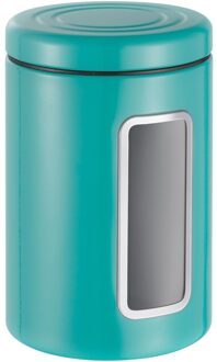 Wesco Voorraadbus met venster 2l Turquoise