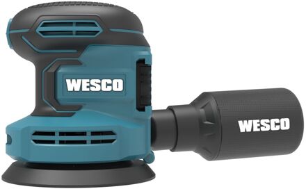 Wesco Ws2996.9 Excenterschuurmachine - 18v - Ø 125mm (zonder Accu)