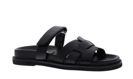 Wessey voetbed velcro h | dames | maat: | imitatieleer - maat 38 Zwart