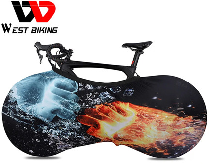 WEST BIKING Bike Cover Universal Cycling MTB Bike Chain Dust-Proof Scratch-proof Storage Bag Bicycle Wheel Protector Accessories