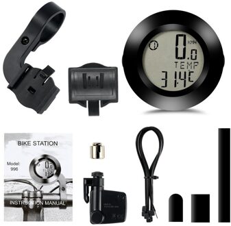 West Fietsen Draadloze Fiets Computer Waterdicht Snelheidsmeter Backlight Mtb Racefiets Stuur Kilometerteller Fietscomputer