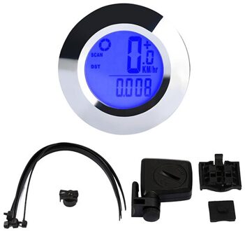 West Fietsen Fiets Computer Draadloze IP65 Waterdichte Auto Wakker Snelheidsmeter Backlight Kilometerstand Fietsen Stopwatch Bike Computer