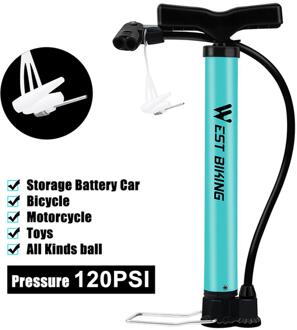 West Fietsen Fiets Pomp 120PSI Hoge Druk Fietsen Pomp Air Inflator Schrader Presta Valve Road Mtb Fietsband Fiets Pomp