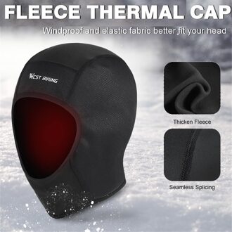 West Fietsen Fietshelmen Mannen Vrouwen Innerlijke Caps Hoed Motorfiets Motocross Ski Onder Helm Voering Masker Caps Winter Sjaal